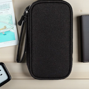 Necessaire organizadora bolsa portatil celular cabos fios armanazamento