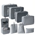 Kit Conjunto 8 Peças Organizador De Viagens Organizadoras Para Malas Bolsa